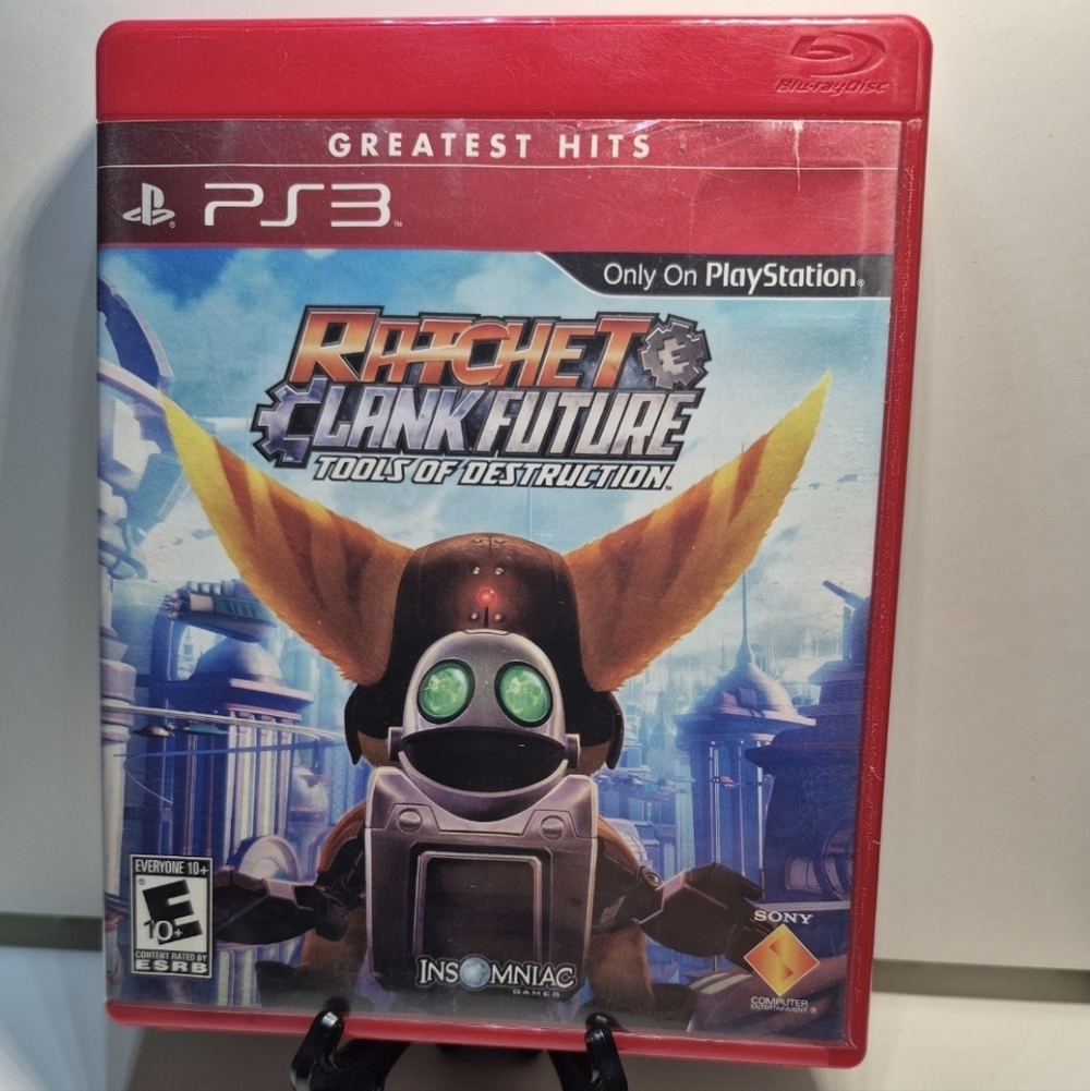 Sony PS3 Ratchet & Clank Future: Tools of Destruction - Red Case
